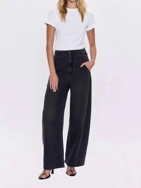 Pistola NWT Lottie High Waist Wide Leg Jeans in Zen